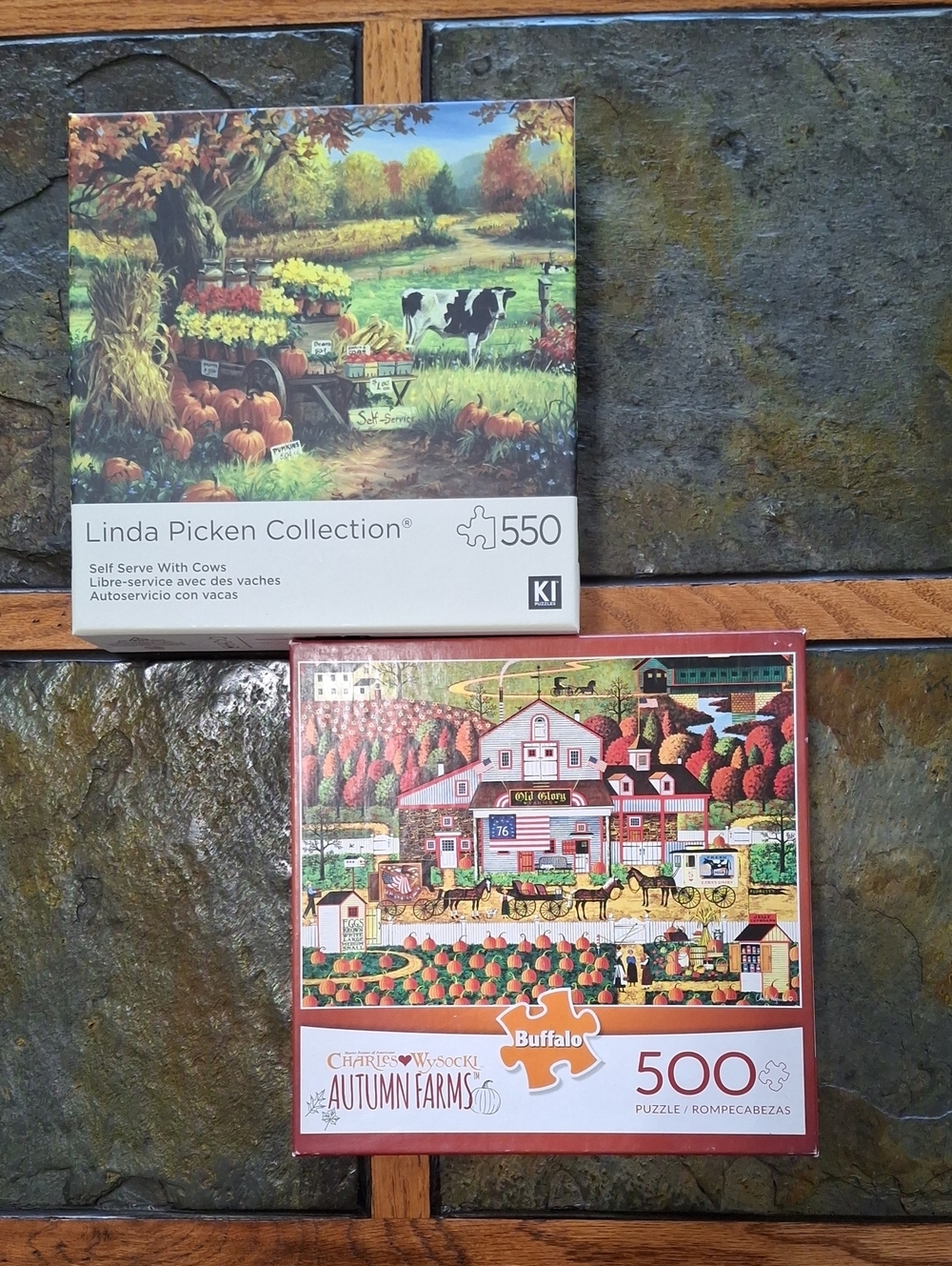 500 & 550 Piece Puzzle Bundle